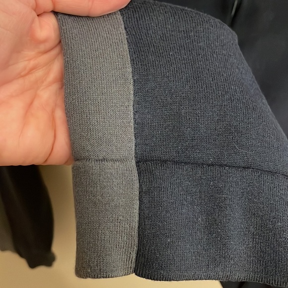 INC men’s Pima cotton blend zip up knit lightweight sweater mock turtleneck SM - Picture 6 of 12